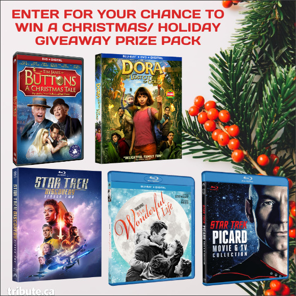 CHRISTMAS HOLIDAY BLU-RAY MOVIE PRIZE PACK contest CHRISTMAS HOLIDAY BLU-RAY MOVIE PRIZE PACK contest