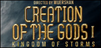 CREATION OF THE GODS I: KINGDOM OF STORMS Blu-Ray Contest