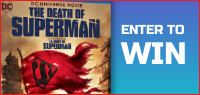 DCU: The Death of Superman Blu-ray contest