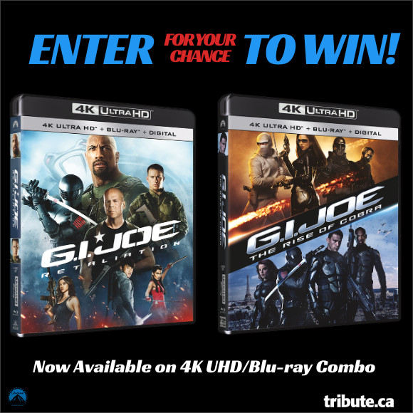 G.I. JOE 4K ULTRA HD Movie Set Contest G.I. JOE 4K ULTRA HD Movie Set Contest
