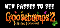 GOOSEBUMPS 2 HAUNTED HALLOWEEN Advance Screening Pass contest