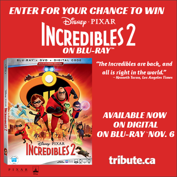 INCREDIBLES 2 Blu-ray contest