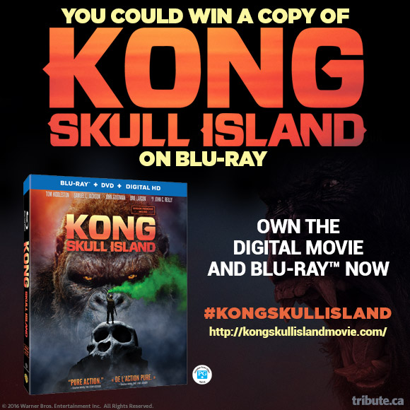 KONG SKULL ISLAND Blu-Ray contest