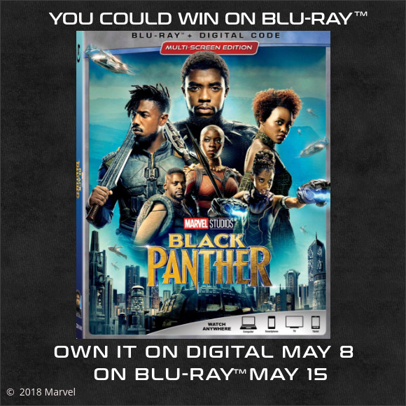 Marvels Black Panther on Blu-ray contest