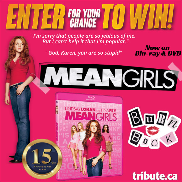 MEAN GIRLS 15th Anniversary Blu-ray contest