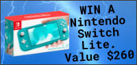 Enter for your chance to win a Nintendo Switch Lite. Value $260