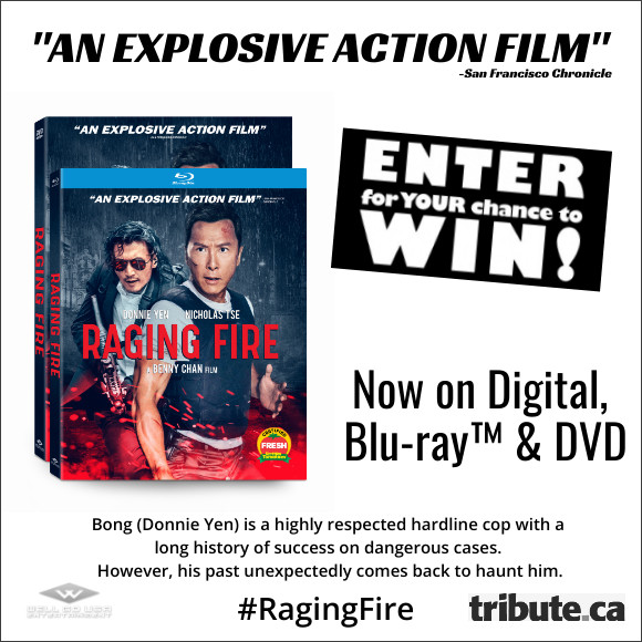 RAGING FIRE Blu-ray Contest RAGING FIRE Blu-ray Contest