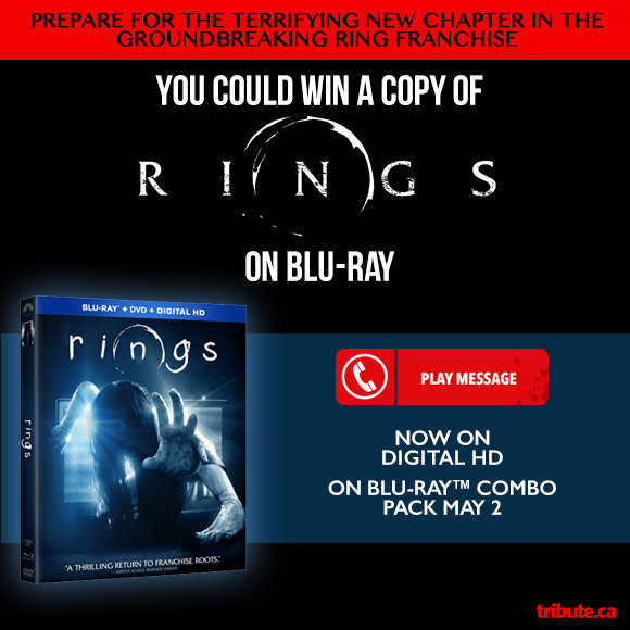 RINGS Bluray combo pack contest Contests and Promotions Tribute.ca