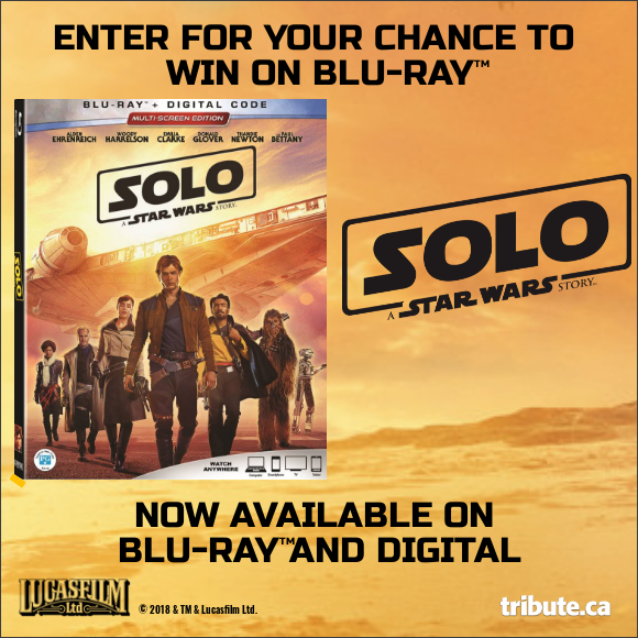 SOLO: A STAR WARS STORY Blu-ray contest