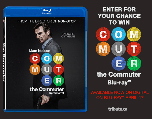 The Commuter Blu-ray contest
