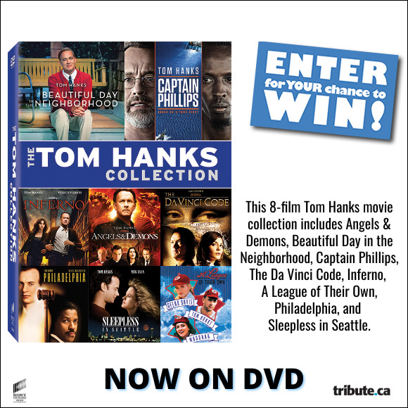 Enter for your chance to win Tom Hanks 8-DVD movie collection