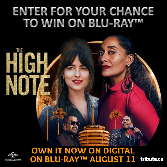 Enter for your chance to win THE HIGH NOTE on Blu-ray. Available now on Digital, On Blu-ray August 11th