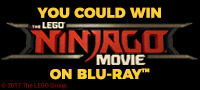 The LEGO Ninjago Movie Blu-ray DVD contest