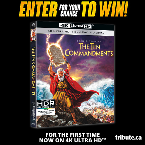 THE TEN COMMANDMENTS 4K ULTRA HD Contest THE TEN COMMANDMENTS 4K ULTRA HD Contest
