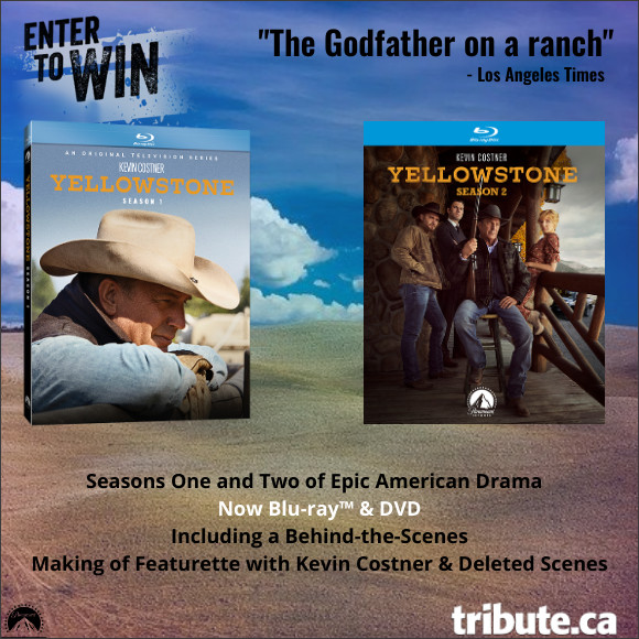 YELLOWSTONE SEASON ONE & TWO Blu-ray Contest YELLOWSTONE SEASON ONE & TWO Blu-ray Contest