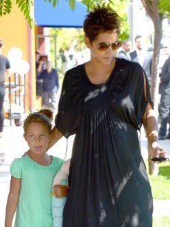 Halle Berry and her daughter Nahla
