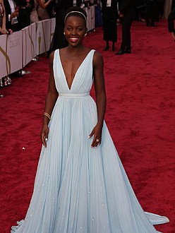 Lupita Nyong`o at the Oscars