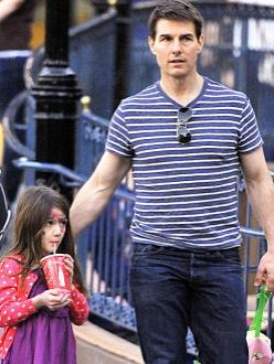Suri Cruise was scared when introduced to Russell