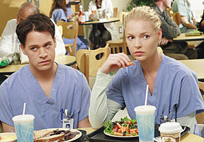 T.R. Knight and Katherine Heigl