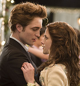 Edward and Bella at prom