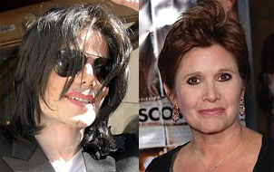 Michael Jackson/Carrie Fisher