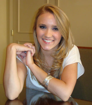 Emily Osment in Toronto August 25, 2009