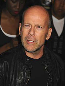 Bruce Willis at fashion event