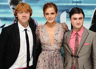 Rupert Grint, Emma Watson & Daniel Radcliffe