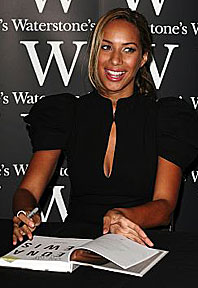 Leona Lewis at book signing prior to attack