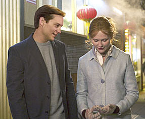 Tobey Maguire and Kirsten Dunst in Spider-Man 2