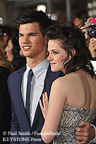 Kristen Stewart and Taylor Lautner