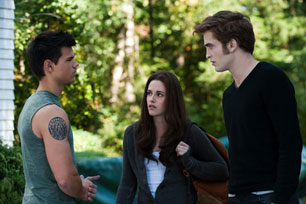 Taylor Lautner, Kristen Stewart and Robert Pattinson