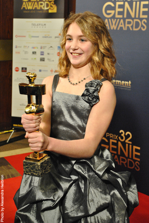 Sophie Nélisse, 11 years old Winner Sophie Nélisse, 11 years old. 