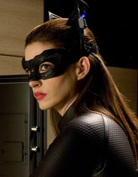 Anne Hathaway as Catwoman in The Dark Knight Rises