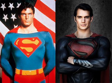 See Henry Cavill in Christopher Reeve's Iconic Superman Suit