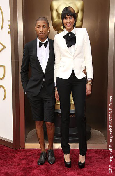 Shorts on the red carpet? Really? This is what the rapper known as Pharrell chose to wear when he stepped onto the red carpet this year. Ditching his Grammys hat, he was seen wearing a Lanvin tux and cropped shorts above the knee. The look is defiantly not your average award show ensemble. His wife […]