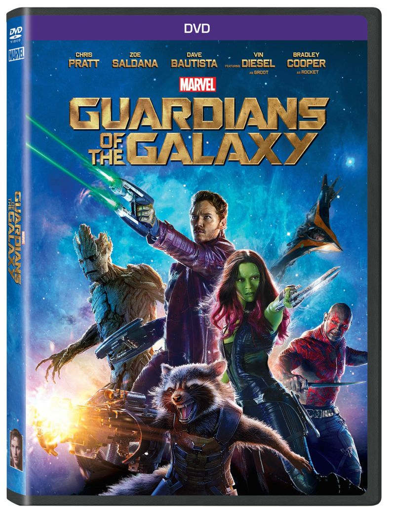 Guardians Of The Galaxy DVD