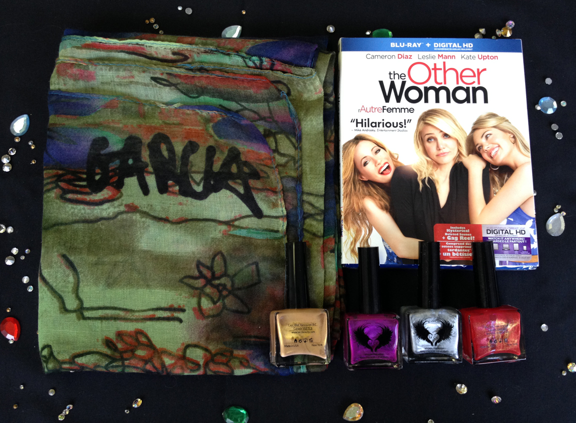 Jerry Garcia scarf, The Other Woman Blu-ray and LAAC nail polish