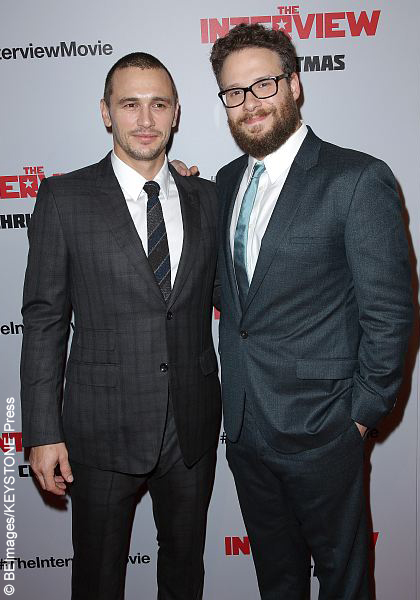 James Franco and Seth Rogen