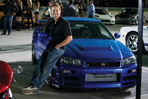 Paul Walker in Fast and Furious