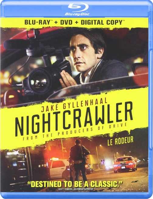 Jake Gyllenhaal in Nightcrawler DVD Blu-ray