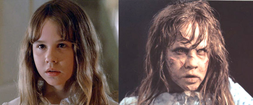 Probably the most terrifying on our list is Linda Blair’s transformation in...