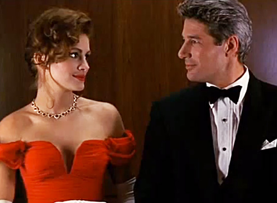 Julia Roberts and Richard Gere in Pretty Woman