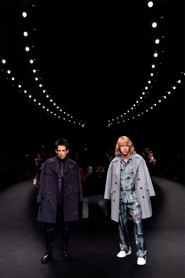 Zoolander 2 - Ben Stiller and Owen Wilson at Paris Fashion Week