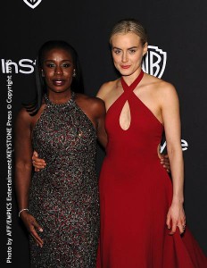 Uzo Aduba and Taylor Schilling