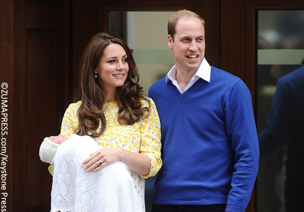 Kate Middleton, Prince William and Princess Charlotte