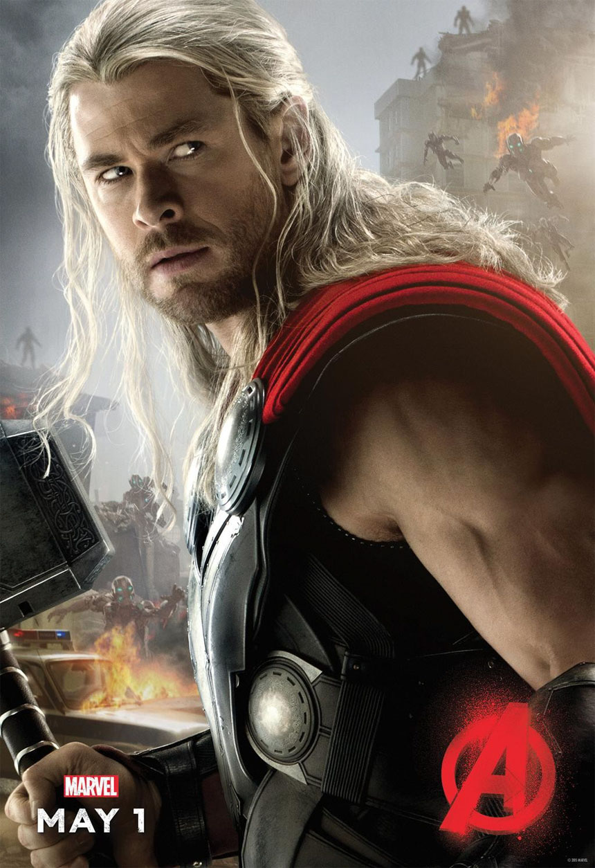 Avengers: Age of Ultron Thor poster