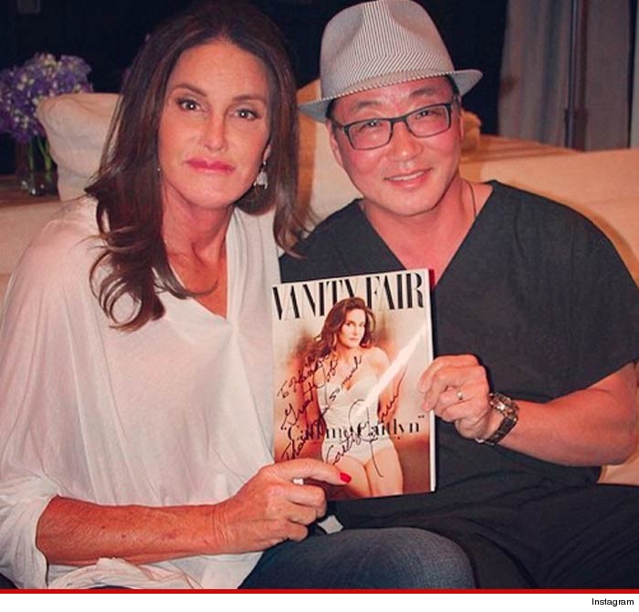 Instagram photo of Caitlyn Jenner and Dr. Lee