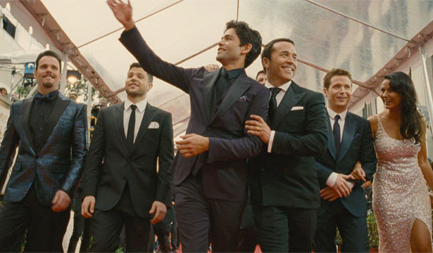 Adrian Grener, Kevin Dillon, Jeremy Piven and the Entourage cast