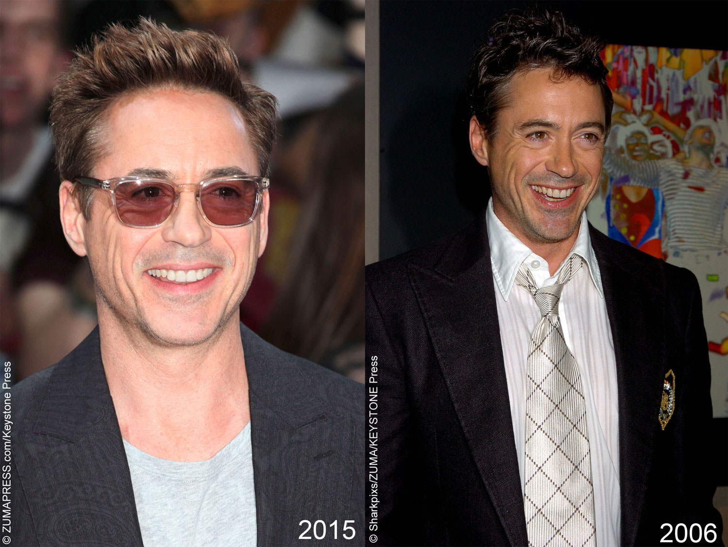 Robert Downey Jr. has been a star of some big movies in the last 10 years, and even received an Oscar nod for Tropic Thunder. He’s hardly changed over the years at all – he definitely doesn’t look his age.